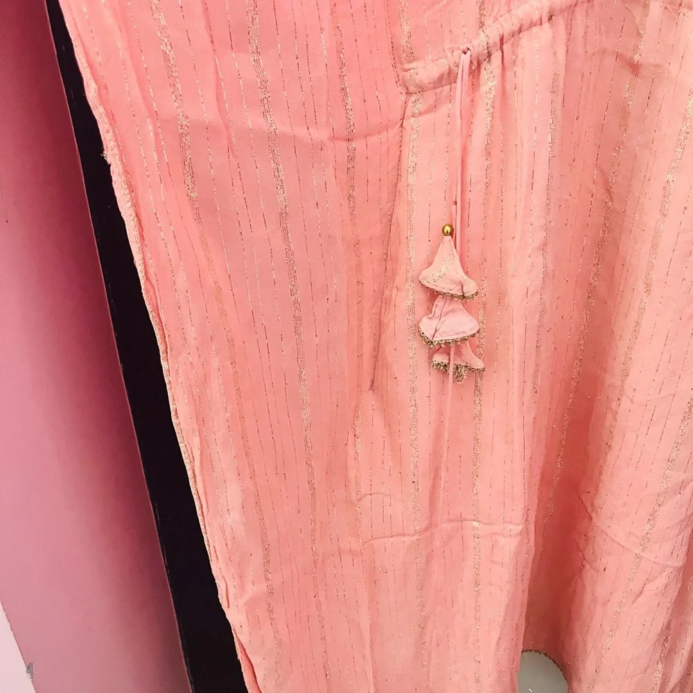 Peach kaftan kurta - Picture 8 of 11